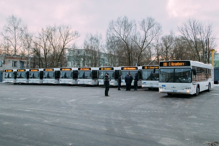  "Оборудовали 80 автобусов в Колпино новыми системами видеонаблюдения"